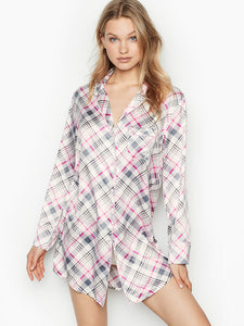 Afterhours Satin Sleepshirt